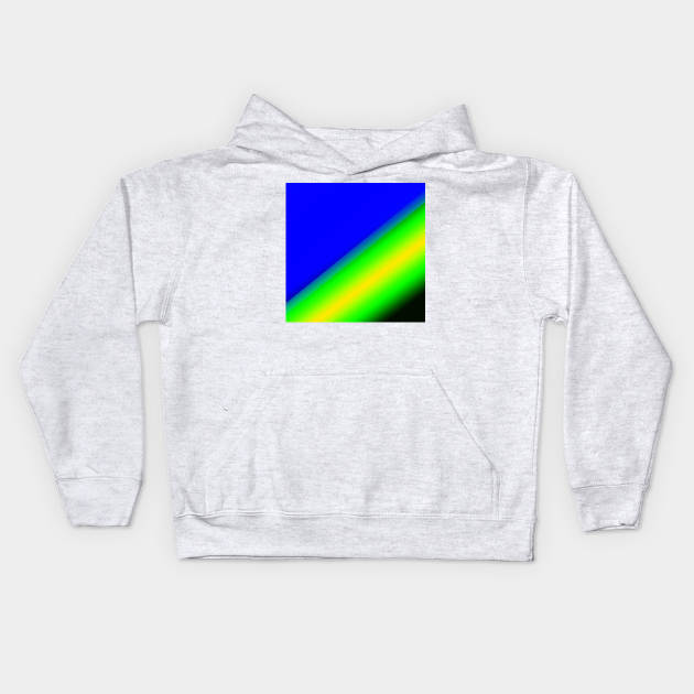 blue green abstract texture background pattern Kids Hoodie by Artistic_st